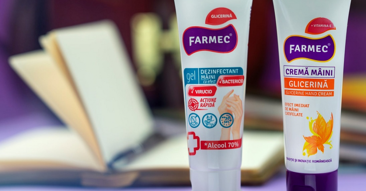 Farmec a reciclat 50.000 de ambalaje ale produselor din gamele Farmec, Gerovital, Nufăr și Triumf
