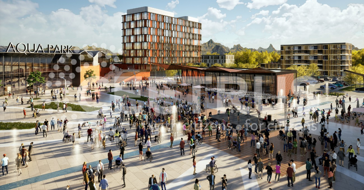 FOTO Ceetrus dezvoltă în Reșita un amplu proiect de regenerare urbană, ce include investiții în retail, office și rezidențial