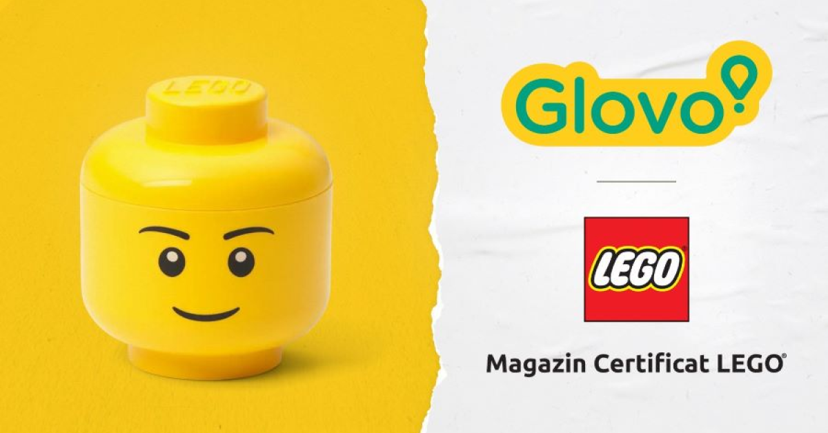 Un nou magazin în platforma Glovo: LEGO se alătură cu peste 900 de produse