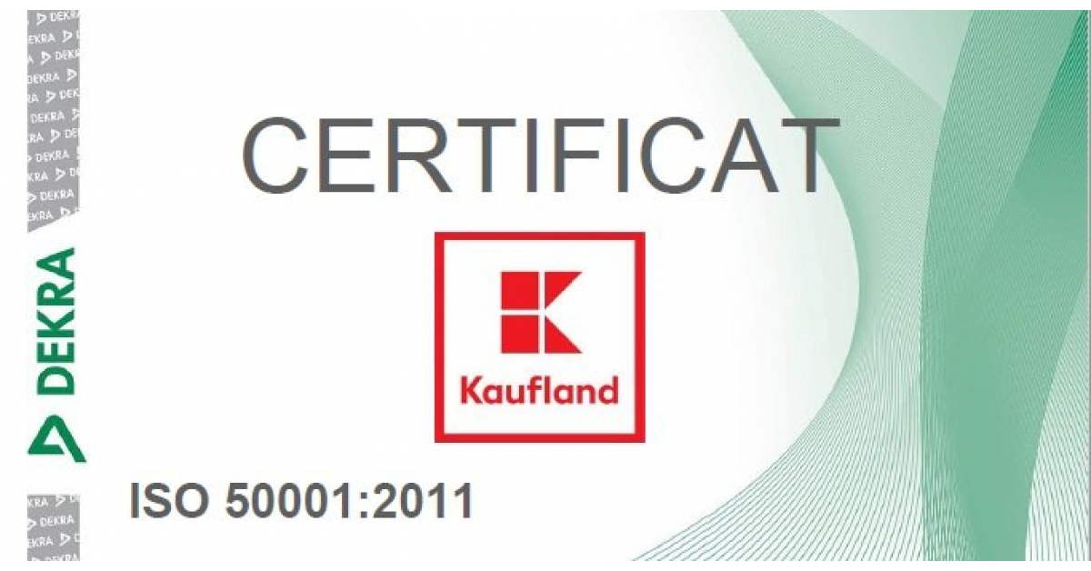 Kaufland Romania a primit certificare energetica de sustenabilitate