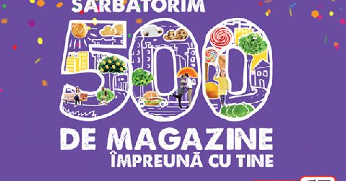 Mega Image a ajuns la 500