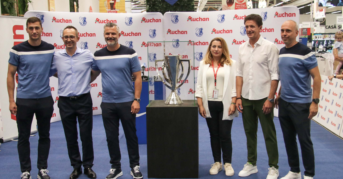 Un nou fan shop, disponibil în Auchan: după Rapid și CSA Steaua a venit și rândul echipei Farul Constanța