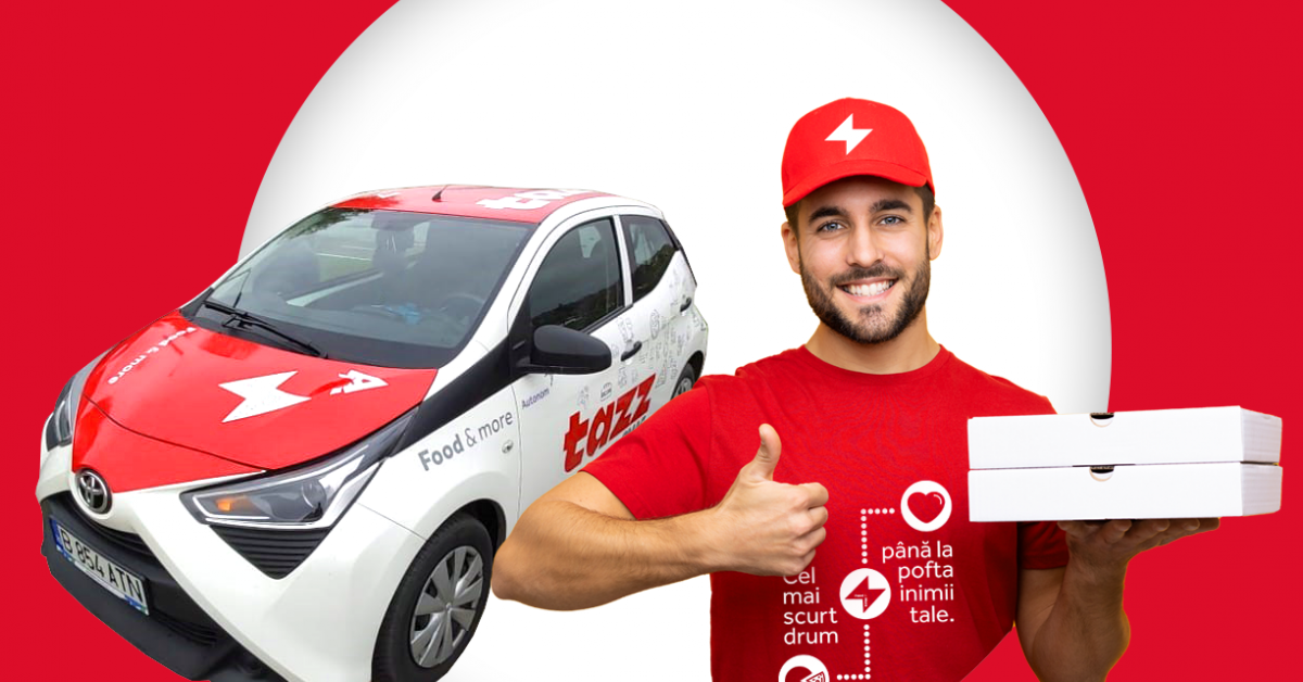 Tazz by eMAG mărește flota auto de livrare cu 100 de autoturisme noi prin serviciul de închiriere Autonom
