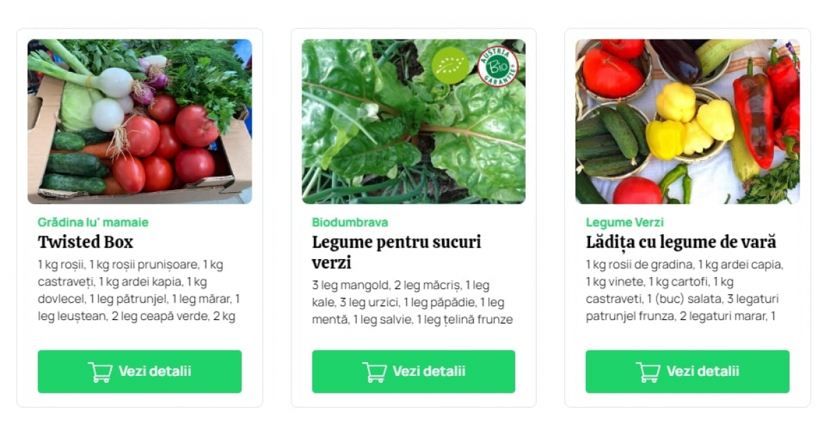 AgriHub lansează o platformă online de tip marketplace cu fructe și legume crescute de micii producători 