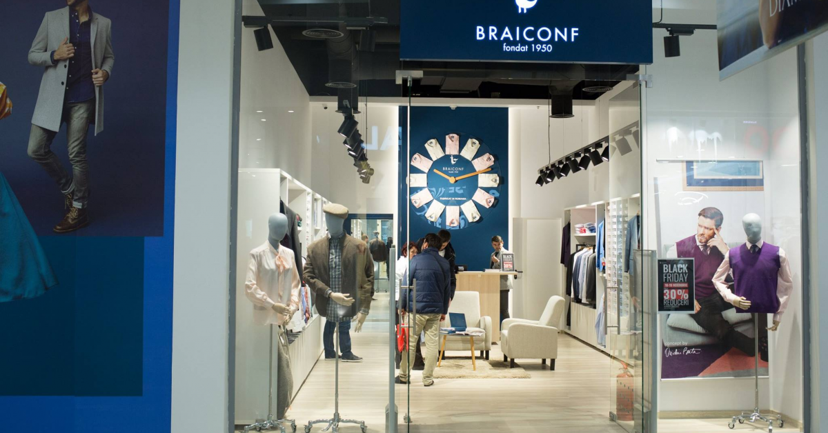 Producătorul de cămăși din Brăila Braiconf și-a înjumătăţit cifra de afaceri în primul trimestru din 2021
