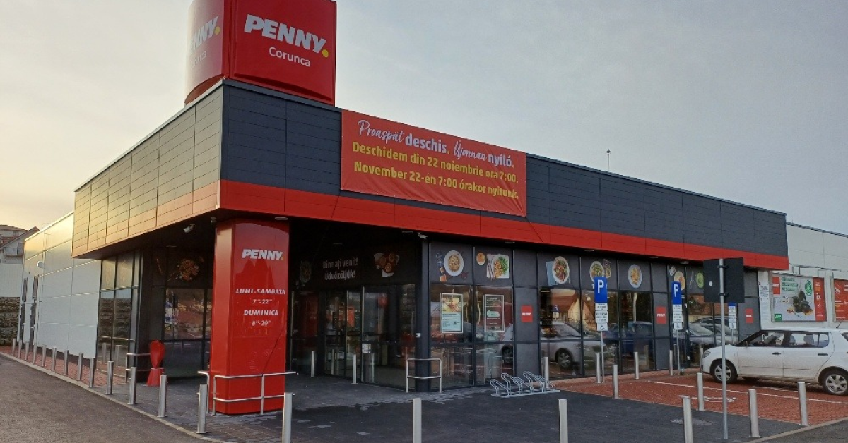 PENNY a ajuns la o rețea de 355 de magazine. În ce orașe au fost inaugurate două noi unități