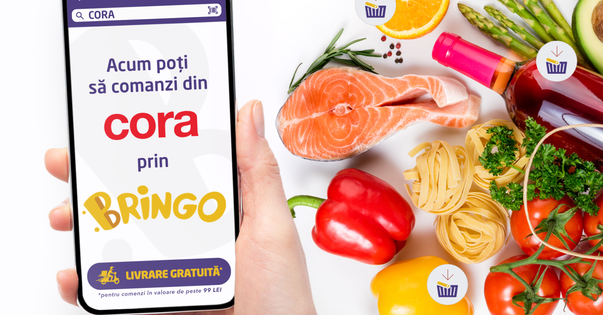 Retailerul cora se listează pe Bringo