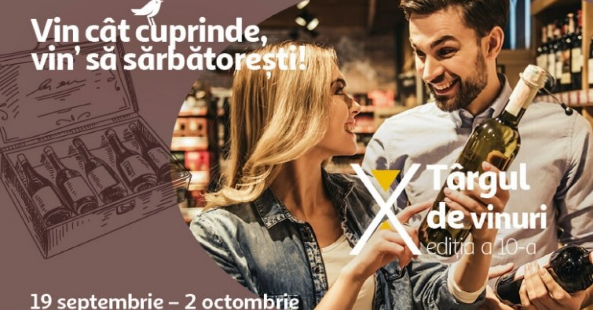 La Auchan a inceput a 10-a editie a Targului de Vinuri