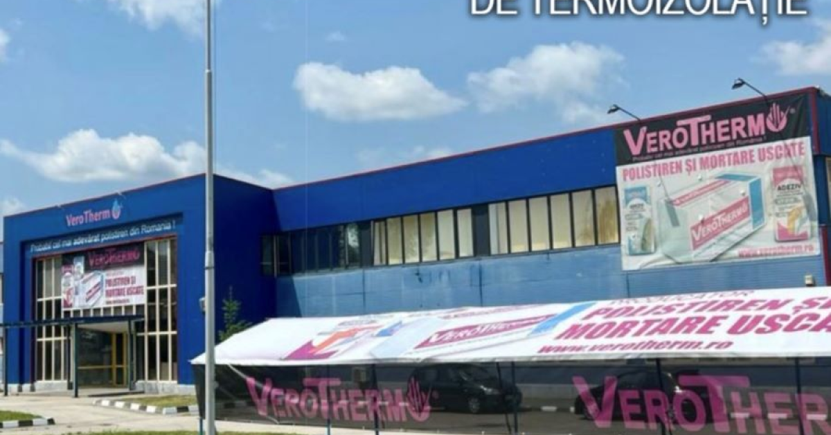 Producătorul român de polistiren VeroTherm va deschide primul centru logistic din afara țării și va investi 15 milioane de euro în fabricile din România m