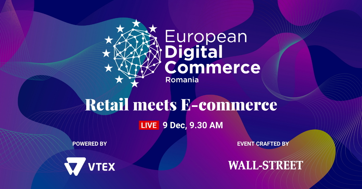 European Digital Commerce: Înscrie-te gratuit pentru a afla ultimele trenduri din comerțul online
