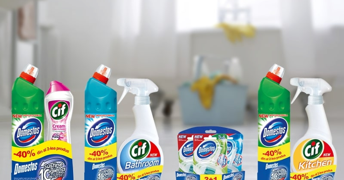  Domestos donează Crucii Roșii Române produse în valoare de peste 120.000 euro în perioada pandemiei de Coronavirus