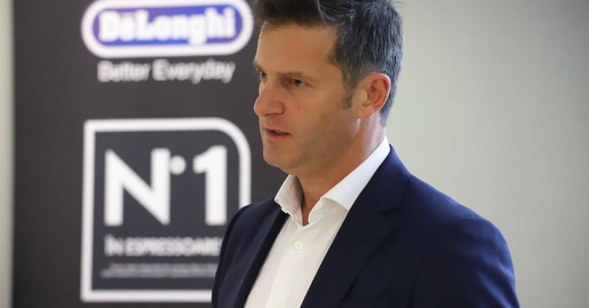 Massimo Paronitti, De\'Longhi Group: Vânzările noastre din prima jumătate a anului s-au dublat față de 2019. 2020 va fi cel mai bun an în materie de cifră de afaceri și angajați​​​​​​​