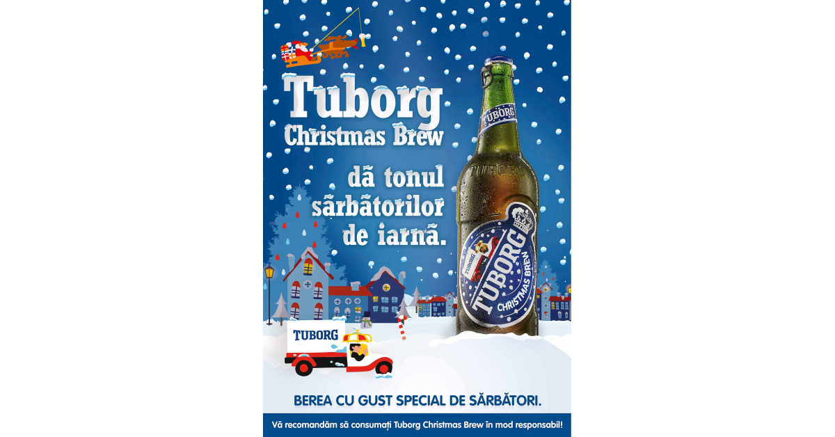 Tuborg Christmas Brew este lansat si anul acesta pentru sarbatorile de iarna