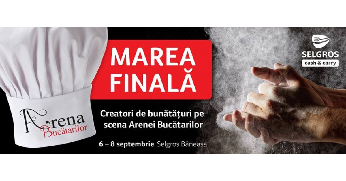 Maine incepe finala Arena Bucatarilor Selgros 2016 - 3 zile de gatit
