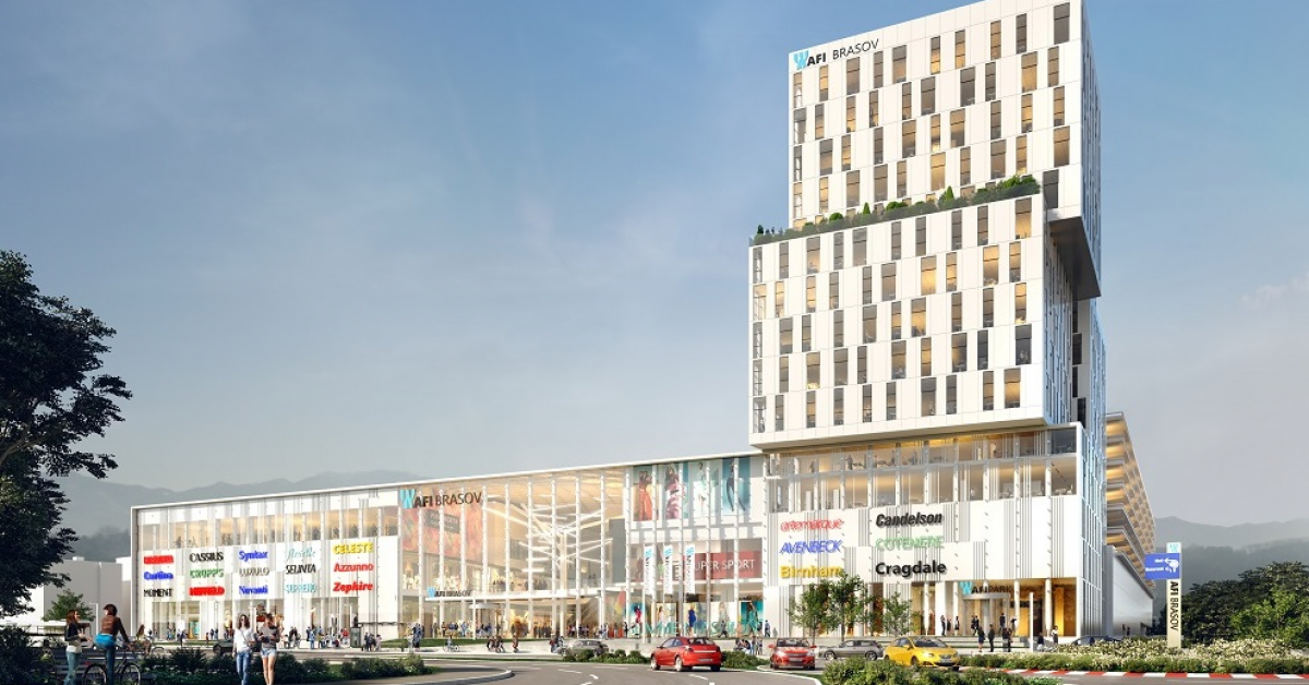 AFI Brașov amâna deschiderea centrului comercial din cauza crizei COVID-19