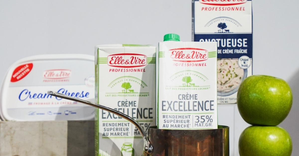 Delaco va distribui produsele brandului premium de lactate Elle & Vire Professionnel